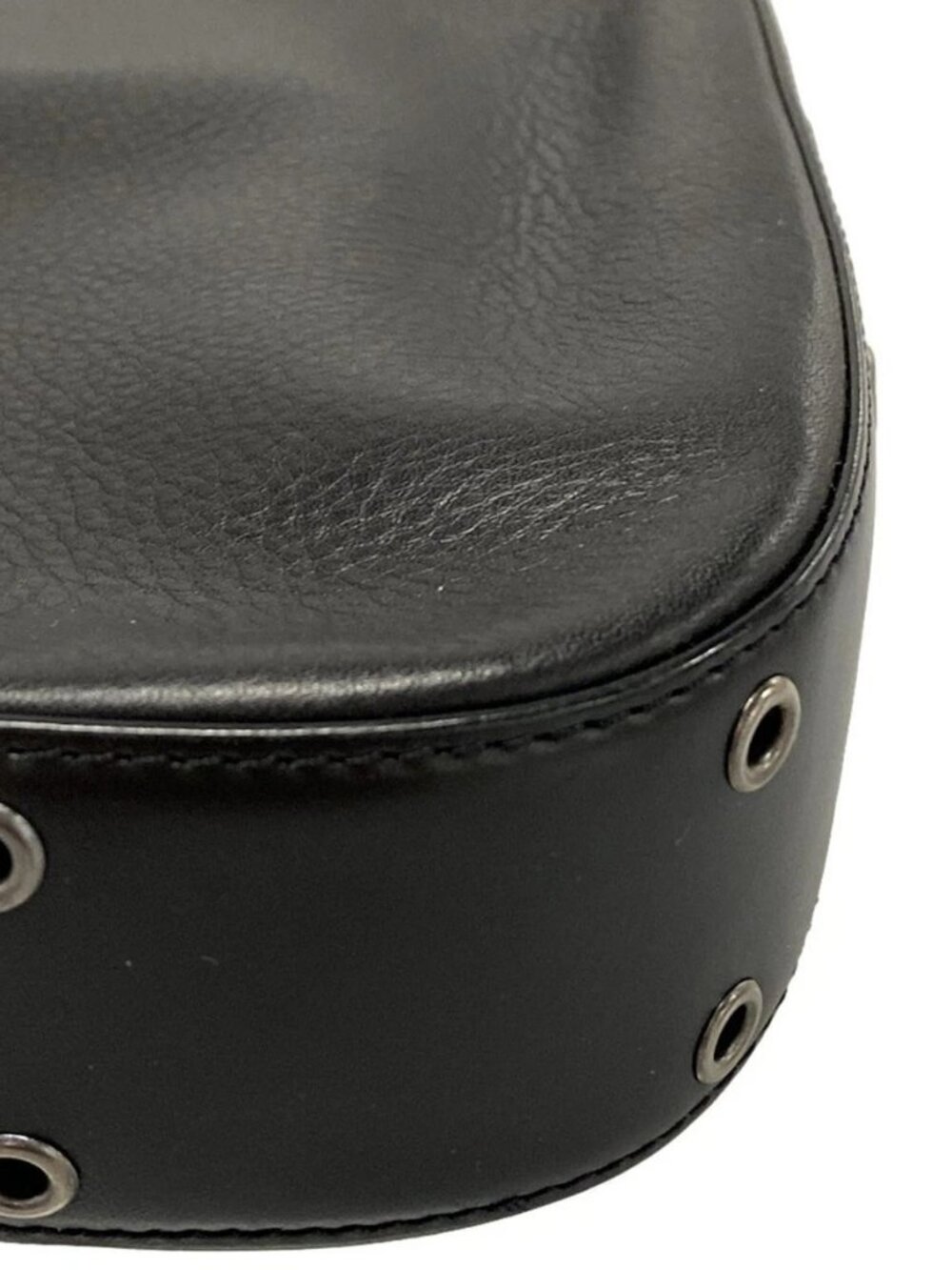 DIOR/ChristianDior Street Chic Black Leather Shoulder Bag - Picture 4 of 15